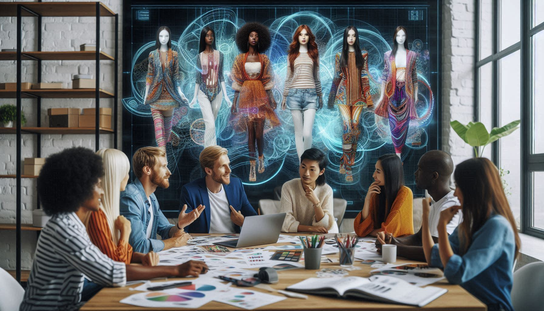 Generative AI in Fashion: Designing Tomorrows Trends